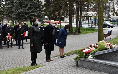 Kiwty składa delegacja radnych Rady Powiatu Tczewskiego