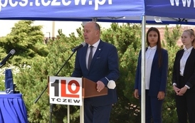 Mirosław Augustyn, Starosta Tczewski przemawia z m&oacute;wnicy