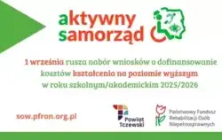 Od 1 września rusza nabór wniosków o dofinansowanie kosztów uzyskania wykształcenia na poziomie wyższym, w ramach programu „Aktywny samorząd” – moduł II