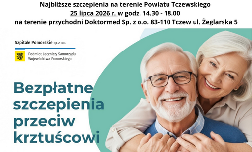 Zdjęcie do Zapraszamy do udziału w programie bezpłatnych szczepień przeciw krztuścowi dla mieszkańc&oacute;w wojew&oacute;dztwa pomorskiego w wieku 65+
