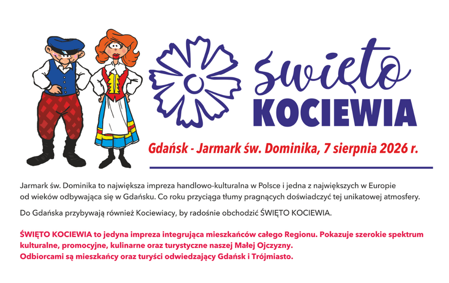 Święto Kociewia podczas Jarmarku św. Dominika w Gdańsku