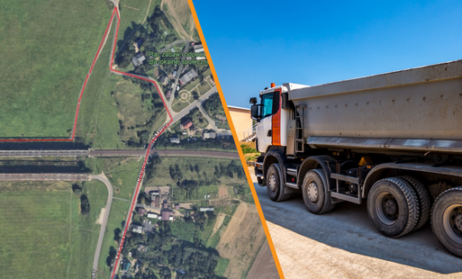 Zdjęcie do Informacja o transporcie mieszanki betonowej &ndash; Lisewo Malborskie