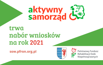 Zdjęcie do Trwa nab&oacute;r wniosk&oacute;w do pilotażowego programu Aktywny Samorząd na rok 2021