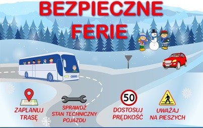 Zdjęcie do Akcja "Bezpieczne Ferie"