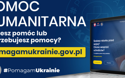Zdjęcie do PomagamUkrainie.gov.pl &ndash; aplikacja dla os&oacute;b potrzebujących pomocy oraz organizacji i os&oacute;b zainteresowanych jej udzieleniem