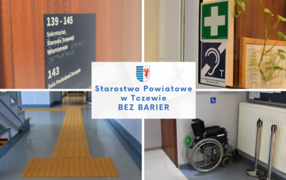 Zdjęcie do Starostwo Powiatowe w Tczewie przyjazne Osobom Niepełnosprawnym