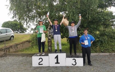 Zdjęcie do Zawodnik UKS Petanque Subkowy Stanisław Mokwa został podw&oacute;jnym złotym medalistą