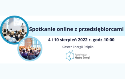 Zdjęcie do Klaster Energii Pelplin - spotkanie online z przedsiębiorcami 