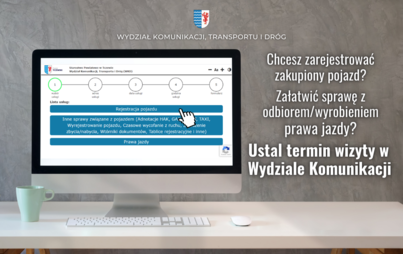 Zdjęcie do Jak um&oacute;wić się na rejestrację samochodu i odbi&oacute;r/wyrobenie prawa jazdy?