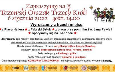 Zdjęcie do Zapraszamy na X Tczewski Orszak Trzech Kr&oacute;li 