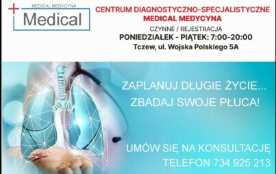 Zdjęcie do Zaplanuj długie życie... Zbadaj swoje płuca!