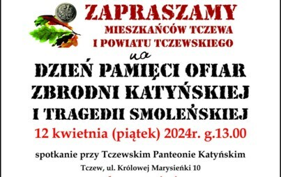 Zdjęcie do Uroczystości upamiętniające Dzień Pamięci Ofiar Zbrodni Katyńskiej