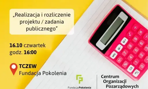 Zdjęcie do Bezpłatne szkolenie COP: realizacja i rozliczenie projektu