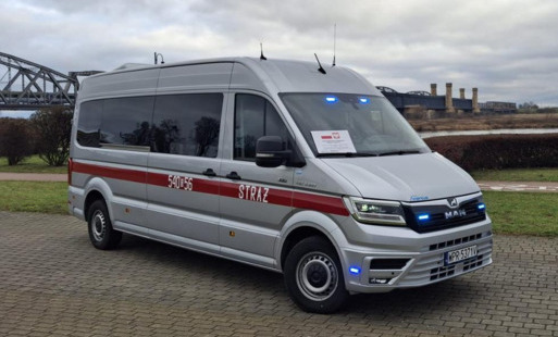 Zdjęcie do Nowy samoch&oacute;d SLBUS w KP PSP Tczew