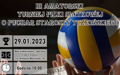 Zdjęcie do Zapisy na III Amatorski Turniej Piłki Siatkowej przedłużone do 26 stycznia