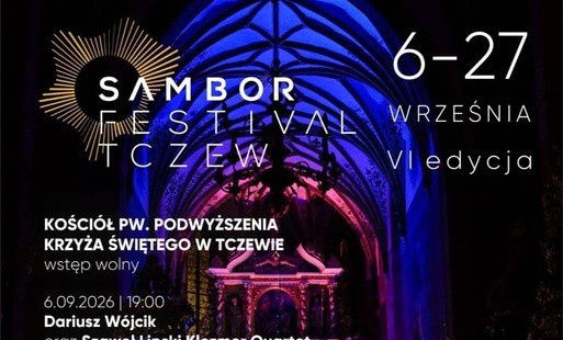 Zdjęcie do VI Sambor Festival Tczew 2026 &ndash; muzyczny wrzesień w Tczewie