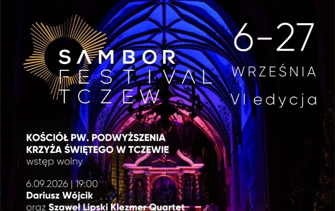 VI Sambor Festival Tczew 2026 – muzyczny wrzesień w Tczewie